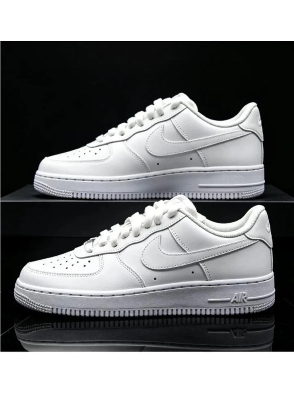 White Men's Low-Top Athletic Sneakers - Brand: